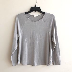 Aritzia Wilfred Free Brauw grey Long sleeve-shirt